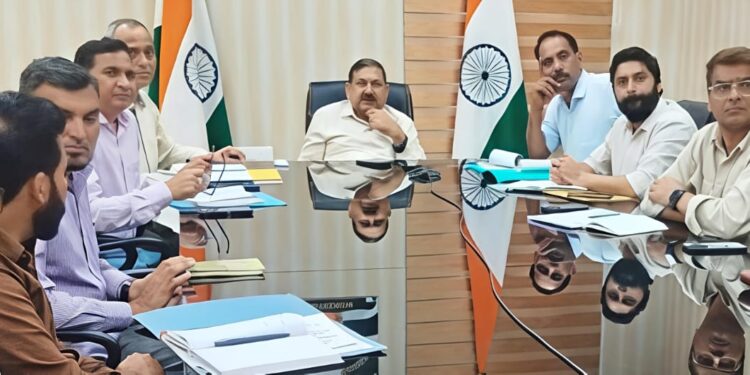 DC Poonch reviews progress of Holistic Agriculture Development Programme