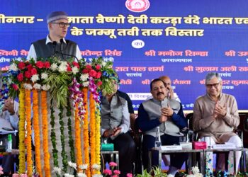 CM Omar Abdullah hails Jammu-Srinagar rail link as transformative for economy, mobility and trade; calls for inland dry port to boost exports