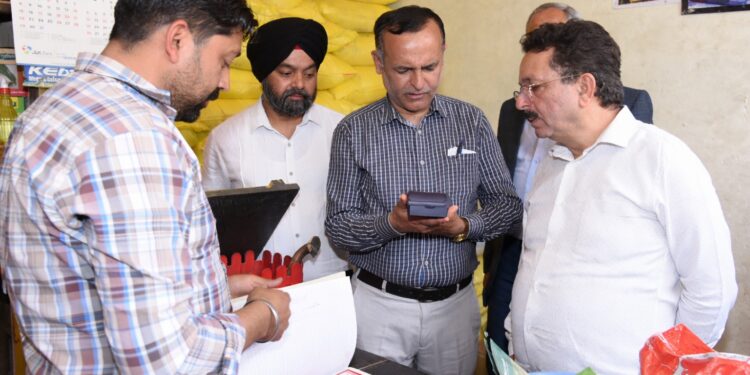 Director Agriculture conducts intensive Poonch Tour, reviews schemes and farmer welfare initiatives