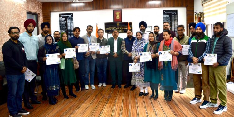 Poonch secures top Rank in Nationwide Vande Mataram Campaign