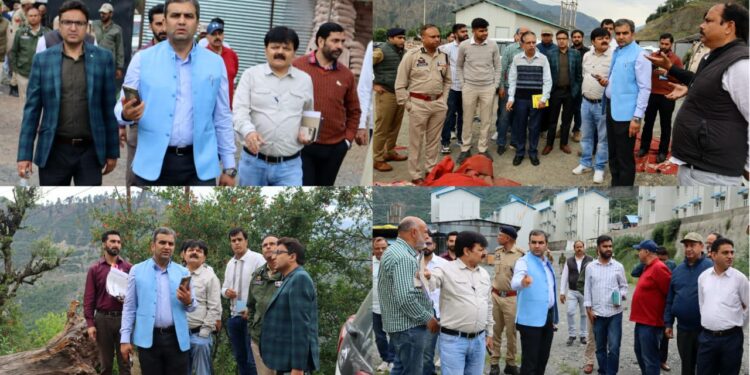 DC Ramban reviews SANJ Yatra preparations at Chanderkote