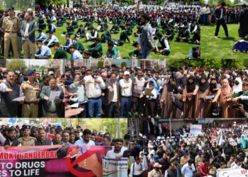NMBA @100: District Ganderbal hosts mega Anti-drug rally