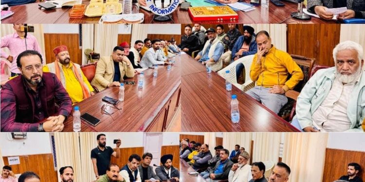 DC convenes maiden interaction with civil society members at Bhaderwah