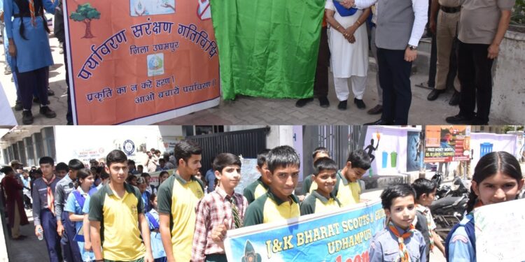 Rally taken out in Udhampur to mark on Earth Day
