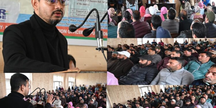 Special Summary Revision Camp for Panchayat Electoral Roll held at DH Pora