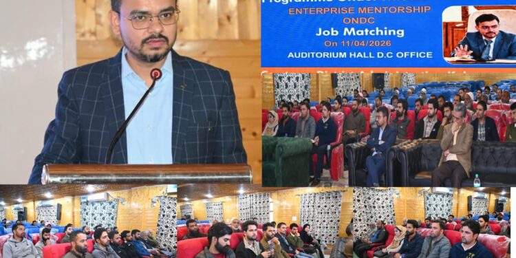DC Kulgam presides over Awareness and Capacity-Building Programme on Mission YUVA, ONDC and Job Matching