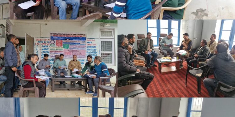 Special camp for Panchayat Electoral Roll Revision held at Drabshalla