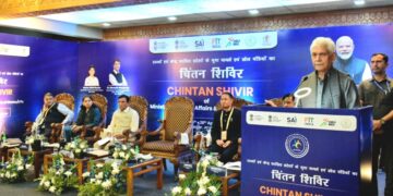 Lieutenant Governor Manoj Sinha Attends Chintan Shivir on Sports