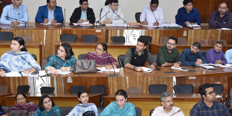 DC Udhampur reviews formulation of District capex budget 2026–27