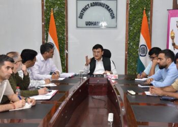 DC Kathua reviews HADP performance, stresses improved outreach maximum farmer enrolment