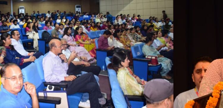 Sakeena Itoo inaugurates Two-Day International Conference on “Manoeuvring Business, Society and Culture in the New World Order” at Govt. SPMR College of Commerce Jammu