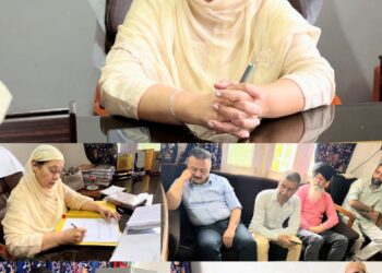 Dr Bhajan Kour takes charge as CMO Bandipora