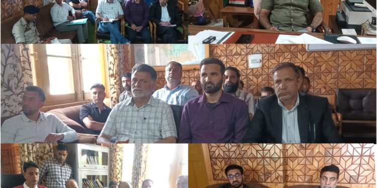 ADC Handwara reviews Eid-ul-Adha Arrangements