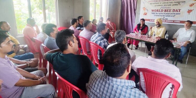 World Bee Day celebrated at DCTC Chimna Chak- Jammu