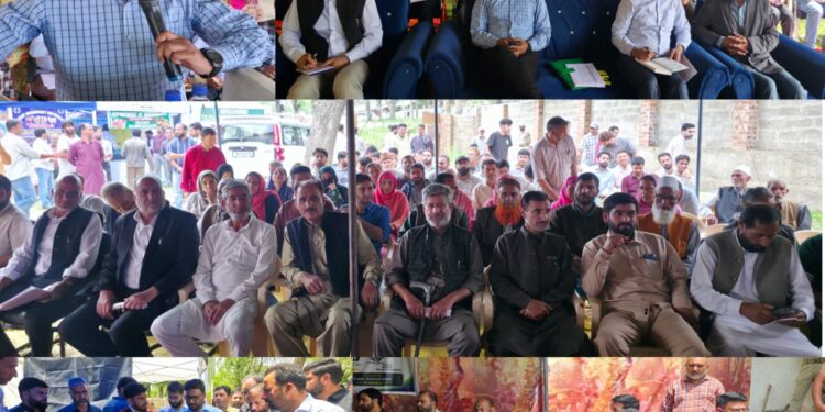DC Kupwara Chairs Mega Block Diwas at Gulgam