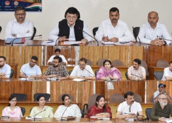 DC Udhampur reviews progress of Self-Enumeration drive under Census-2027