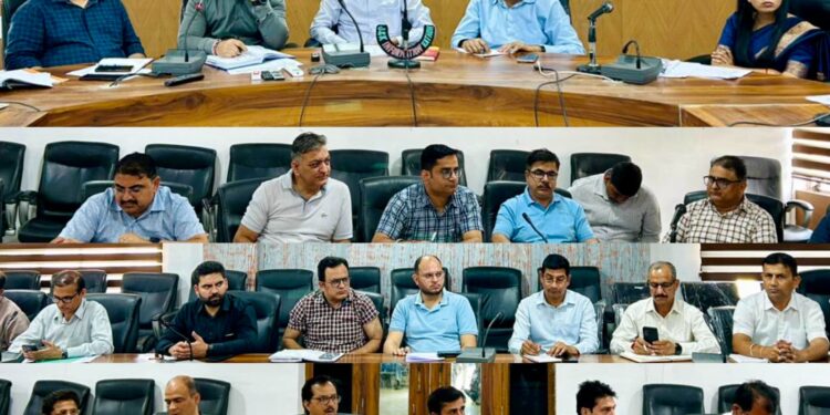 DC Poonch reviews relief cases for victims of cross-border shelling and Violence