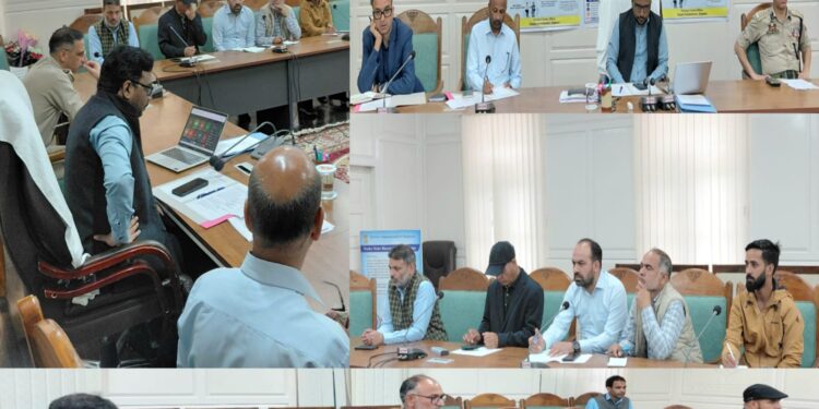 DC Kupwara chairs NCORD Committee Meeting to strengthen Anti-Drug Measures across District