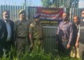 Property illegally acquired by Drug Peddler retrieved in Kulgam