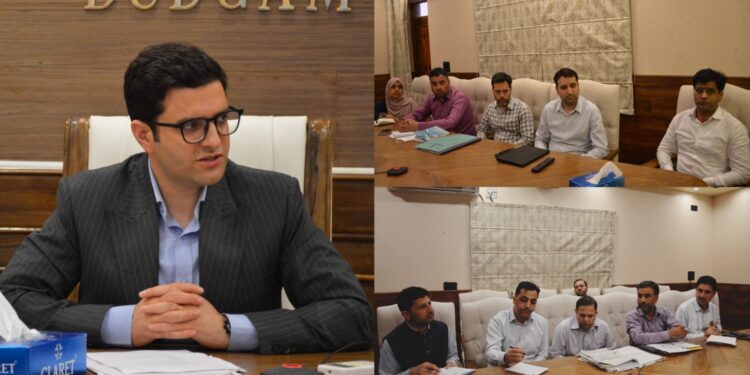 DC Budgam chairs interdepartmental meeting on mining and mineral extraction