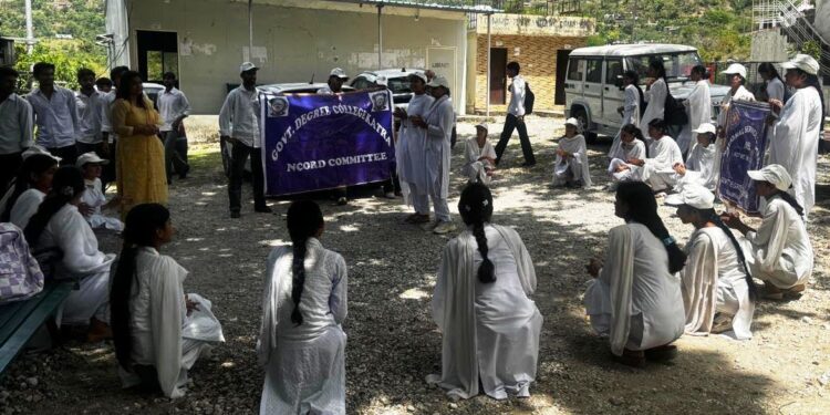 GDC Katra organises Nukkad Natak under NMBA