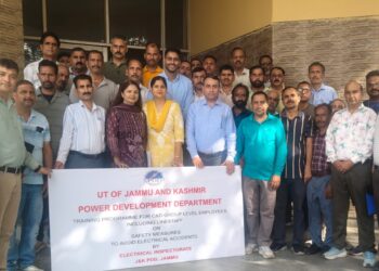 PDD Inspection Division Jammu Conducts Hands-on Safety Training for Field Staff