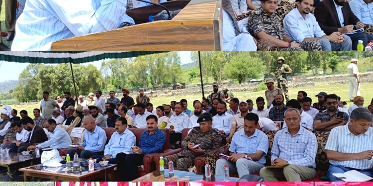 DDC Poonch convenes public outreach camp at village Balnoi