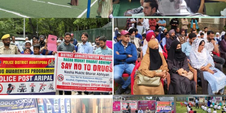 Awareness Activities, Padyatras continue across Pulwama under NMBA