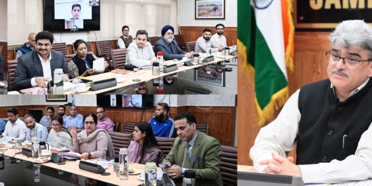 CS reviews implementation of PM-JAY SEHAT in J&K
