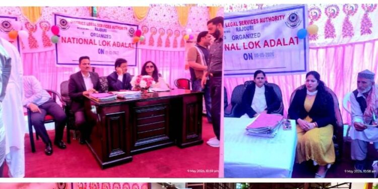 National Lok Adalat settles 902 cases in Rajouri