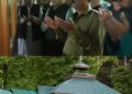 Javid Dar pays obeisance at Syed Mewaan Shah Qalander shrine, reviews Horticulture infrastructure in Rafiabad