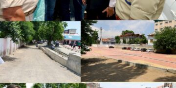 DC Srinagar visits B&J Hospital Barzulla; Inspects progress of work on alternate entry gate, additional parking space