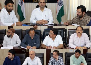 DC Ramban reviews progress of Census 2027 Self-Enumeration