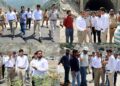 DC Ramban inspects progress of work on NH-44