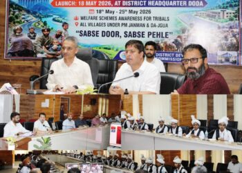 “Jan Bhagidaari Week” takes off in Doda