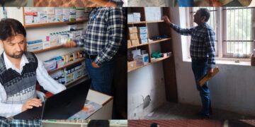 Drug Control Department conducts inspection drive in far-flung areas of Kulgam