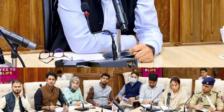 DC Srinagar reviews arrangements for Eid-ul-Azha celebrations; Emphasizes seamless arrangements