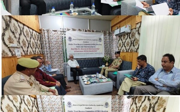 PD&SJ Ganderbal chairs 2nd UTRC meeting 2026 in District