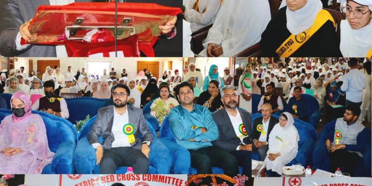 World Red Cross Day District Red Cross Committee Srinagar organizes programme at GGHSS Nawa Kadal