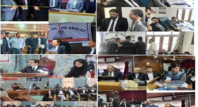 PD&SJ Budgam inaugurates 2nd National Lok Adalat 2026; Over Rs 91.44 lakh releases as compensation