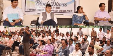 DC Udhampur holds public outreach cum grievances redressal camp at panchayat Ghar Mand West