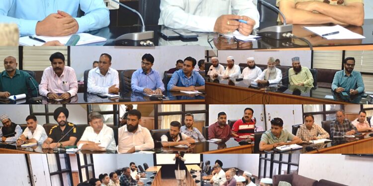 DC Poonch reviews arrangements for Eid-ul-Azha