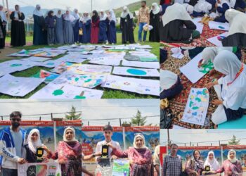 District Admin, DYSSO Bandipora organise Painting Competition under Nasha Mukt J&K Abhiyan