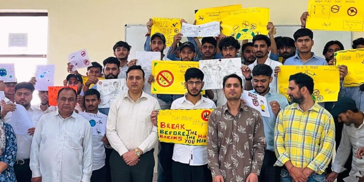 Government Polytechnic College Reasi organises poster making competition under NMBA