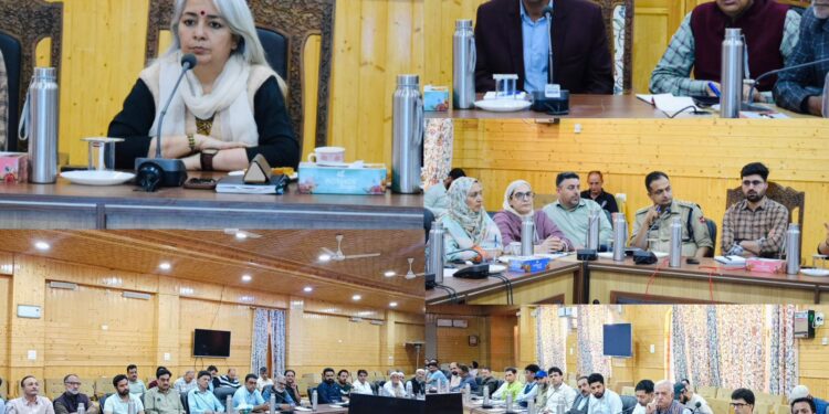 DC Bandipora chairs Stakeholder Meeting on Draft GIS-Based Master Plan 2026–2046
