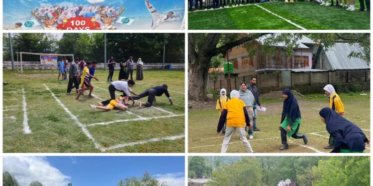 Nasha Mukt Abhiyan gains momentum as DYSS Ganderbal organizes  Sports, Awareness Drives across district