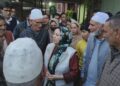 Sakeena Itoo visits Akad Anantnag, expresses solidarity with Director Finance on son’s demise
