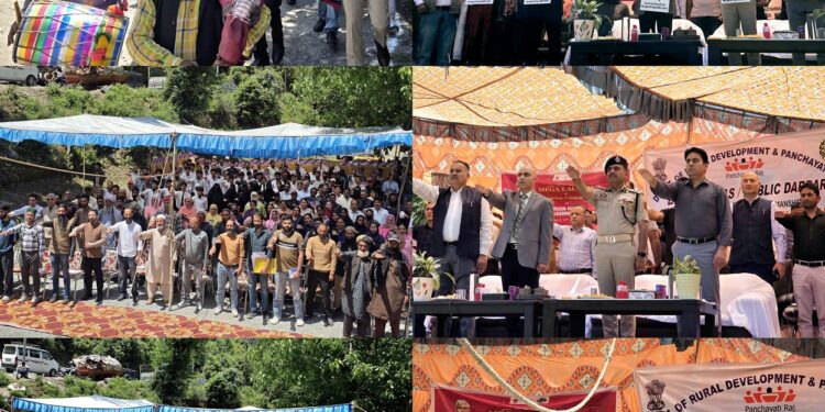 DC Kishtwar chairs weekly Block Diwas at Block Nagseni