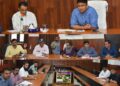DDC Reasi reviews progress of BMG Road Project
