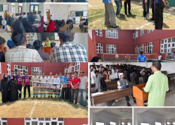 HKM GDC Bandipora organizes Drug Awareness Programmes, Anti-Drug Pledge, Sports Activities under NMBA